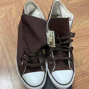CONVERSE CT AS ROLL HI, Size 6M/8WO, Choc/Parch